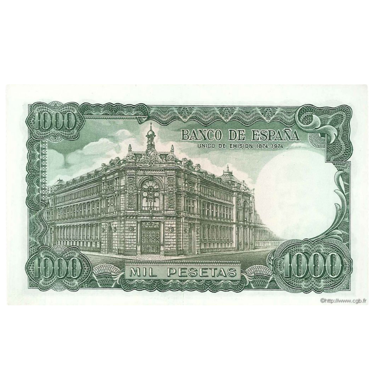 España 1.000 Pesetas 1971 Pick 154