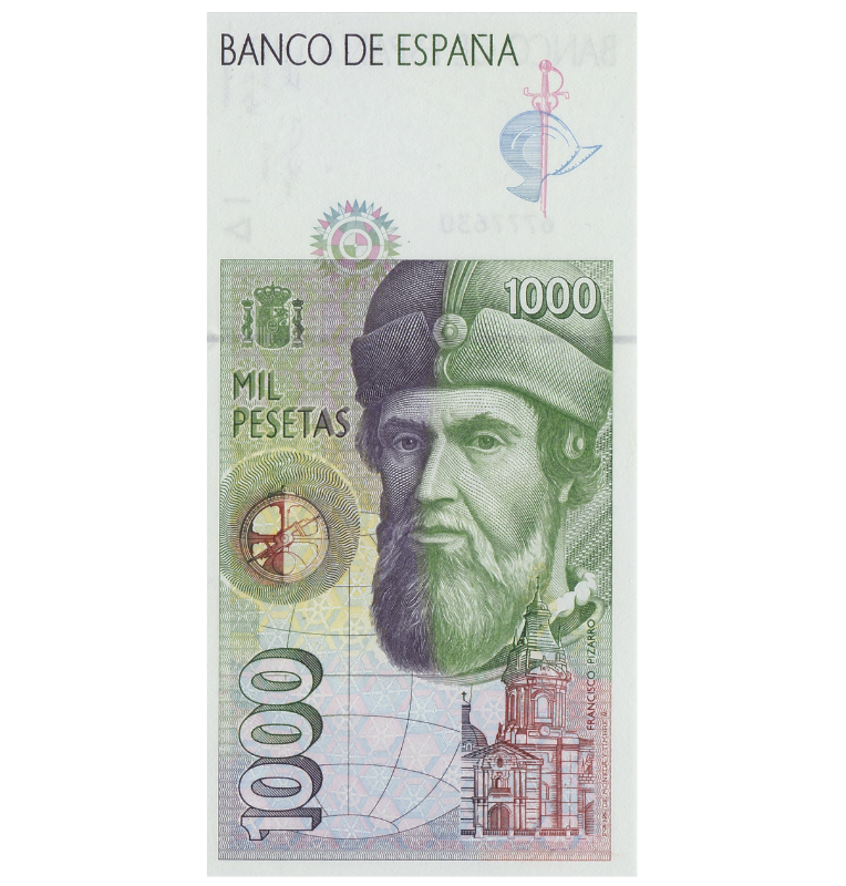 España 1.000 Pesetas 1992 Pick 163