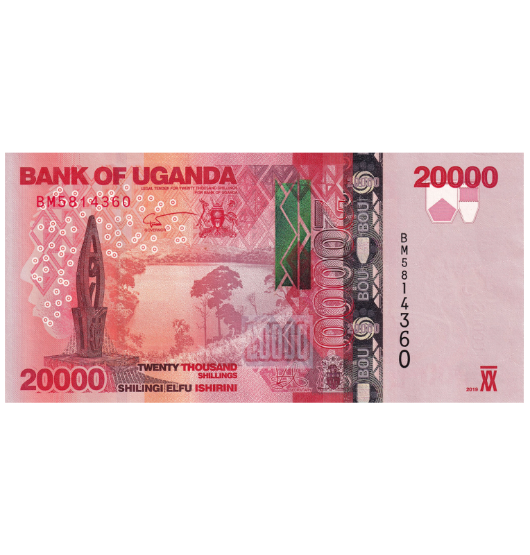 Uganda 20.000 Schillings 2021 Pick Nuevo