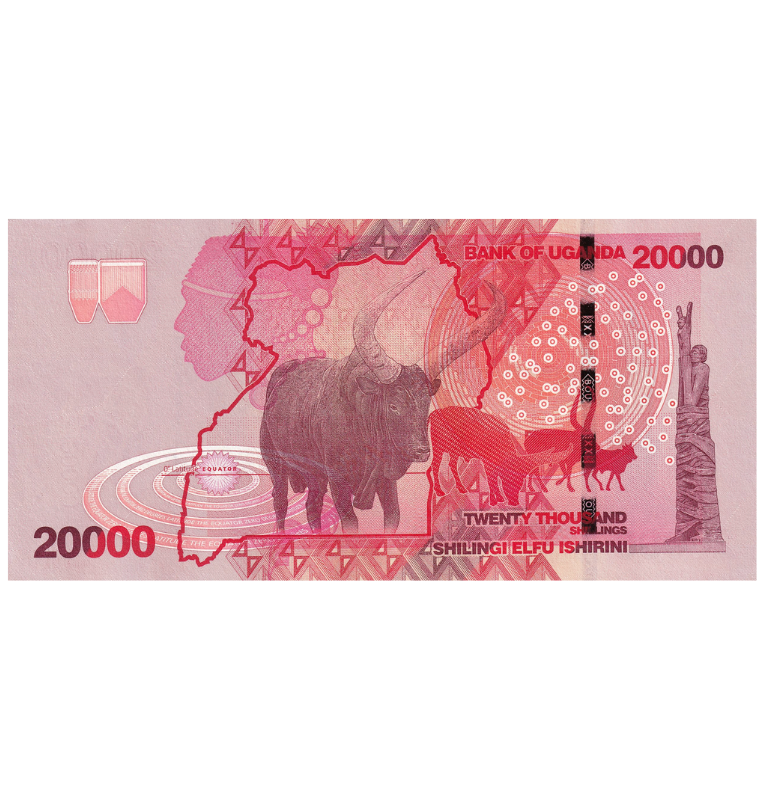 Uganda 20.000 Schillings 2021 Pick Nuevo