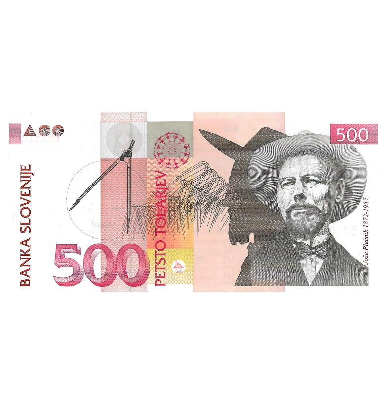 Eslovenia 500 Tolarjev 2005 Pick 16c