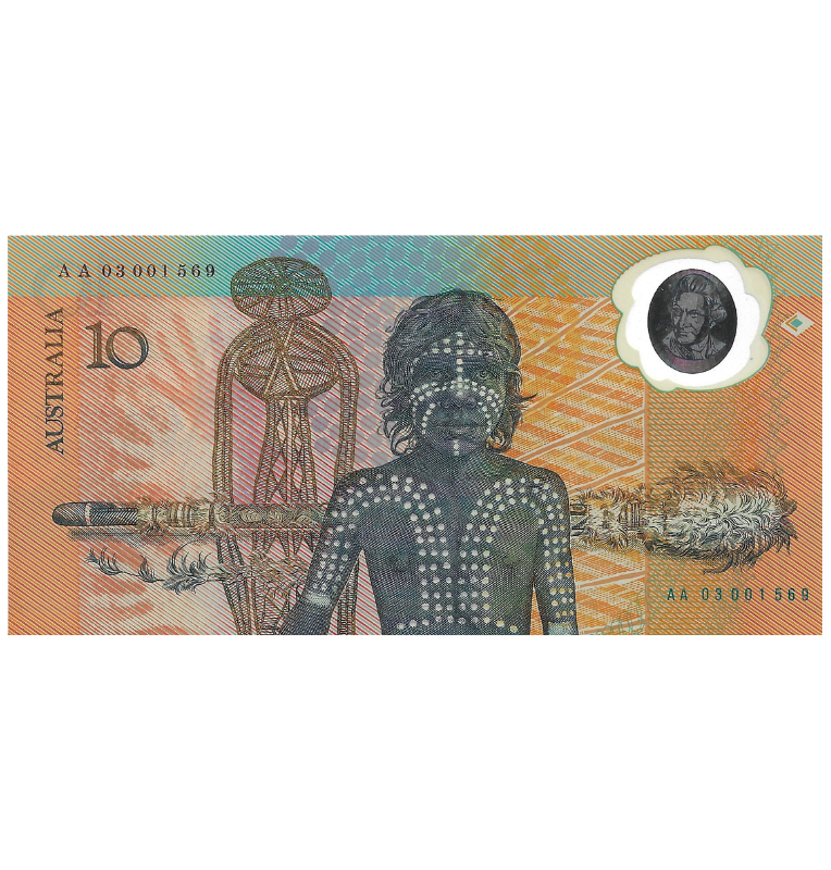 Australia 10 Dólares 1988  Pick 49a Polímero