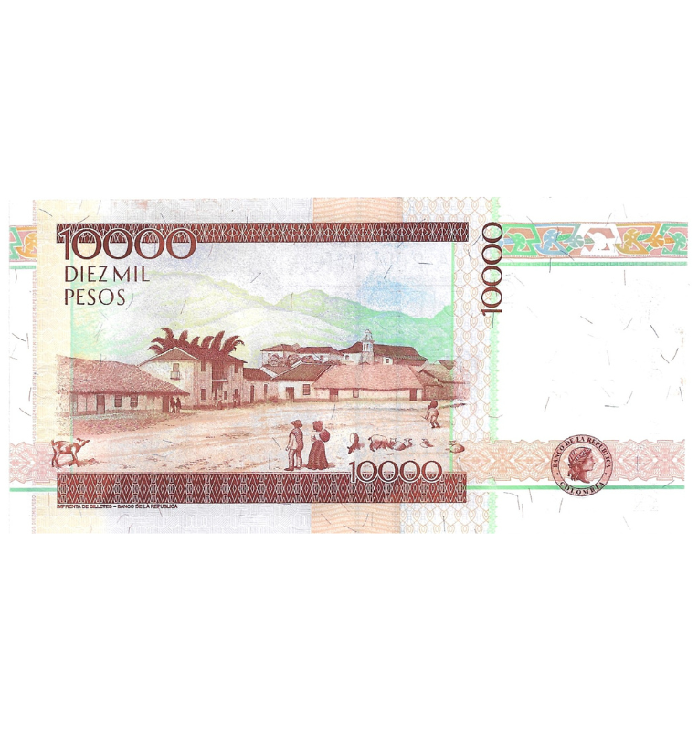 Colombia 10.000 Pesos 2014