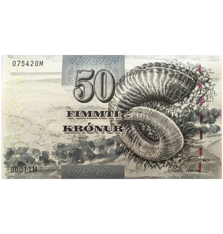 Islas Feroe 50 Coronas 2001 ND Pick 24