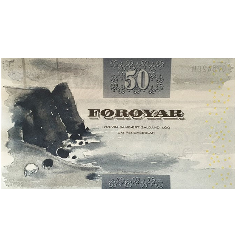Islas Feroe 50 Coronas 2001 ND Pick 24