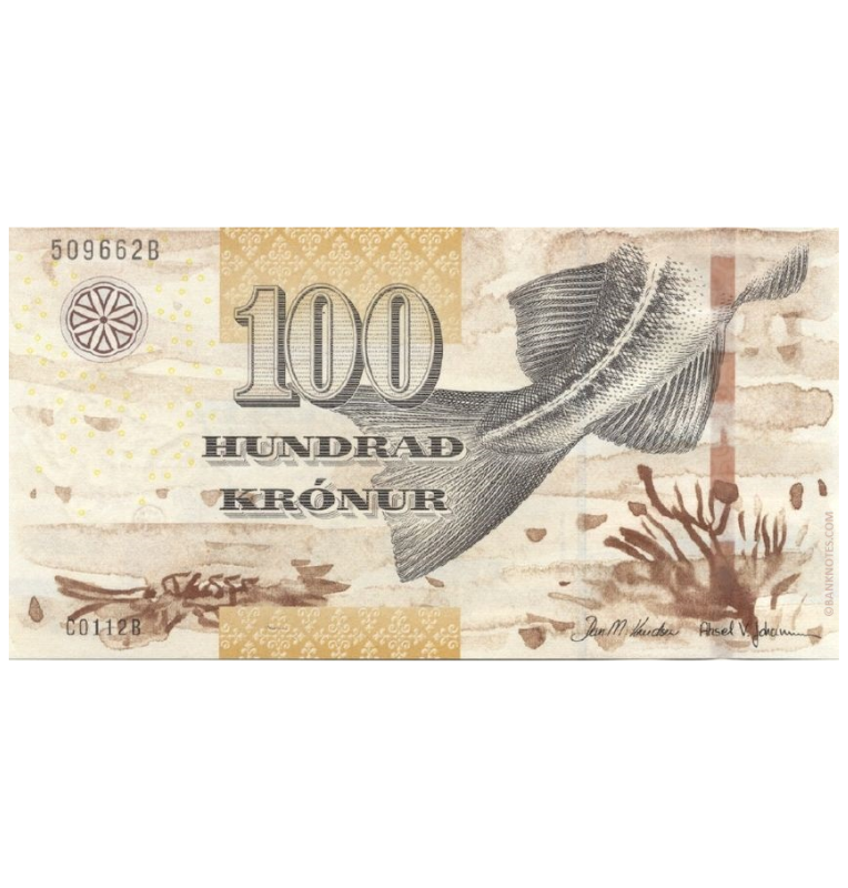 Islas Feroe 100 kroner 2011 Pick 30