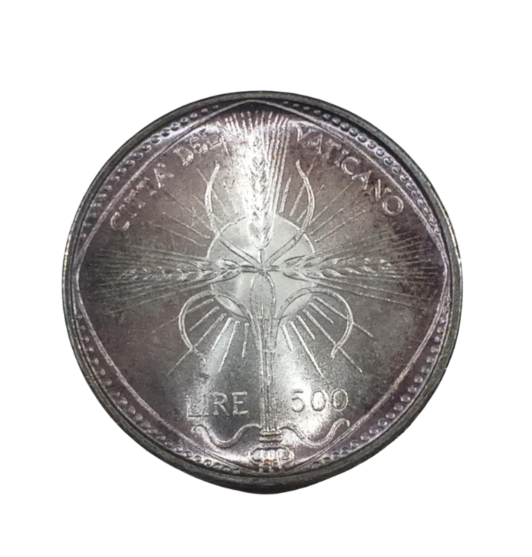 Ciudad del Vaticano 500 Lira 1968 Emisión conmemorativa FAO. NO UNC