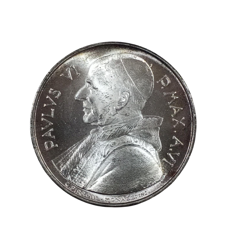 Ciudad del Vaticano 500 Lira 1968 Emisión conmemorativa FAO. NO UNC