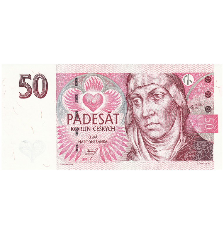 Republica Checa 50 Korun 1997 Pick 17