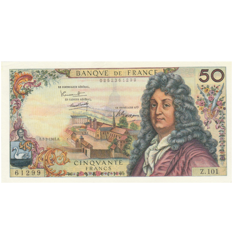 Francia 50 Francos 1967 Pick 148