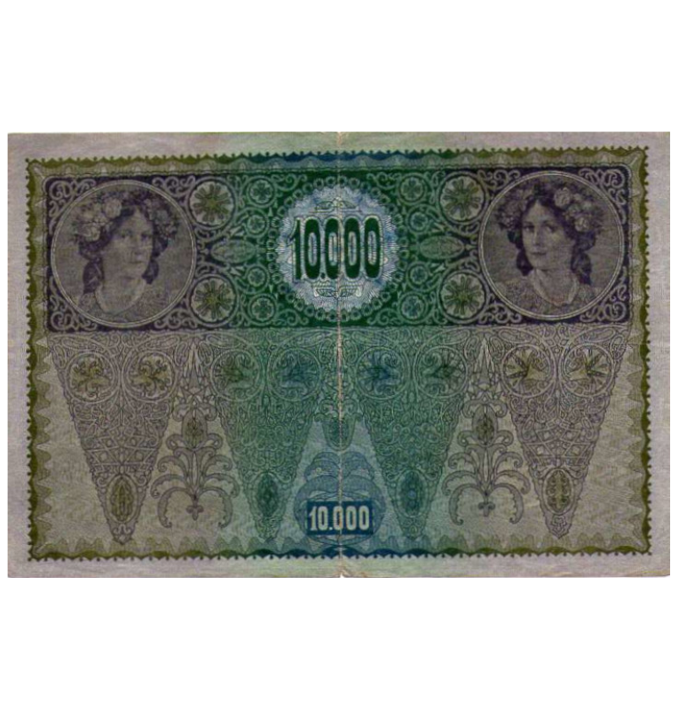 Austria 10.000 Coronas 1918 Pick 65 NO UNC
