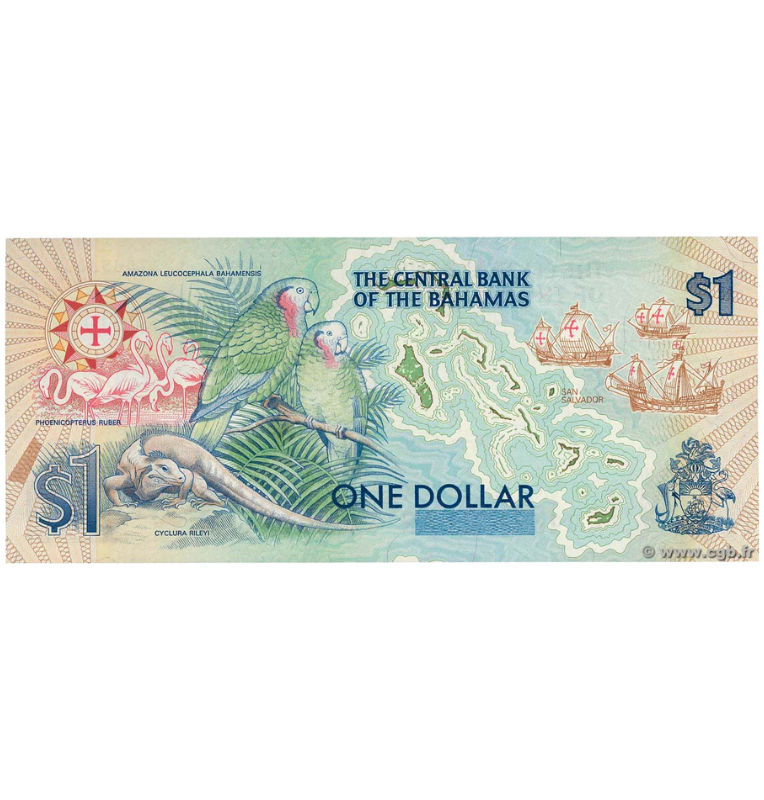 Bahamas 1 Dólar 1992 Pick 50a