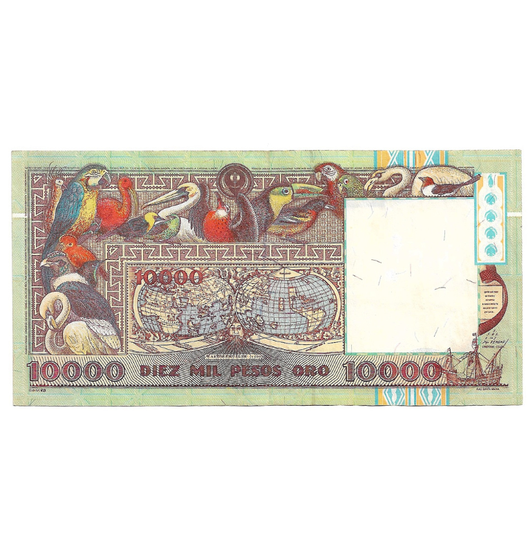 Colombia 10.000 Pesos Oro 1992 NO UNC