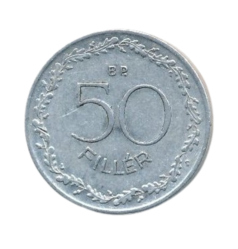 Hungría 50 Fillér 1948 KM 536. NO UNC