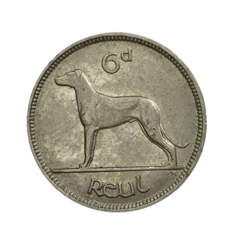 Irlanda 6 Pence 1935 KM 5. NO UNC