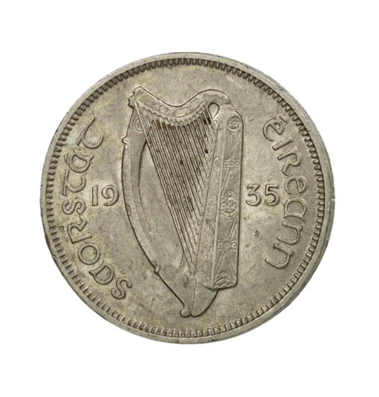 Irlanda 6 Pence 1935 KM 5. NO UNC