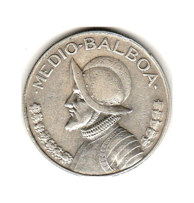 Panamá 1/2 Balboa 1970 Km 12a.1. NO UNC