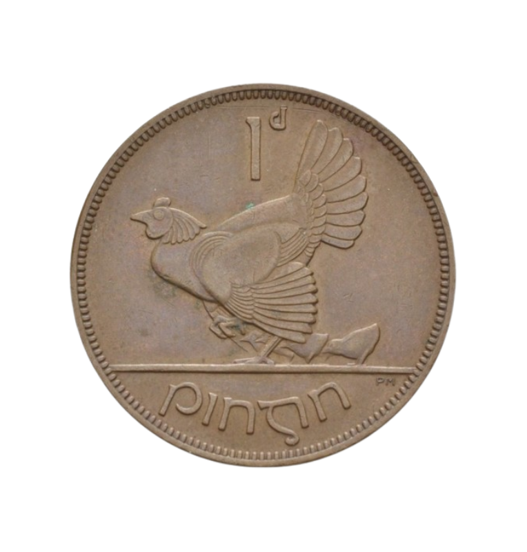 Irlanda 1 Penny 1937 KM 3. NO UNC