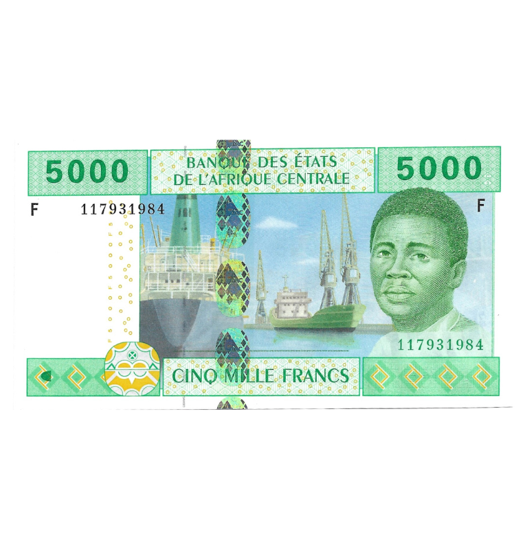 Guinea Ecuatorial 5.000 Francos 2002 Pick 509F