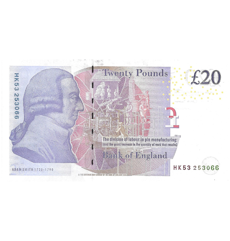 Reino Unido 20 Pounds 2012 Pick 392b