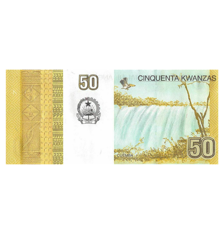 Angola 50 Kwanzas 2012 Pick 152