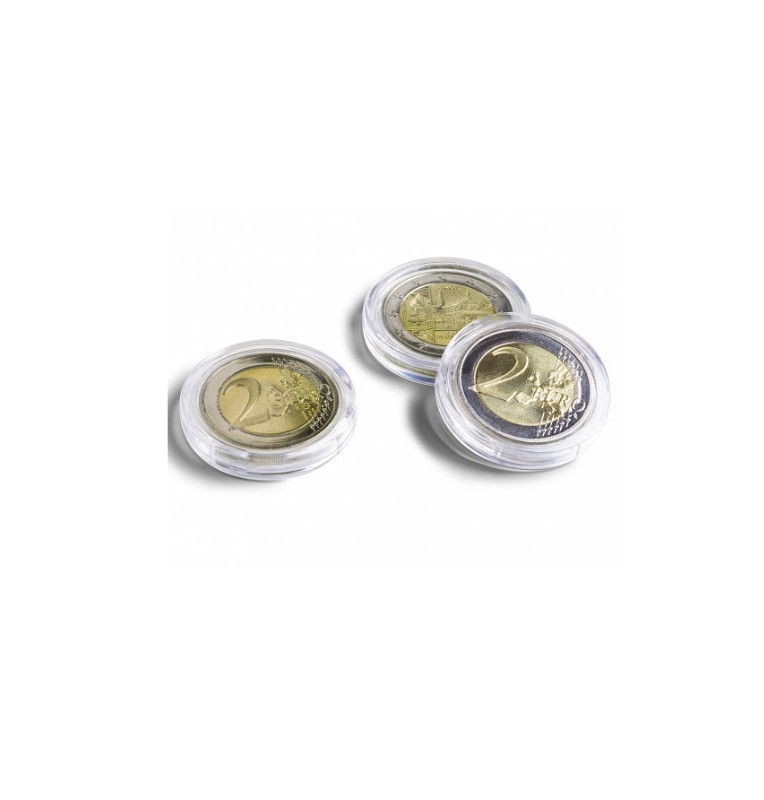 Cápsulas para monedas por unidades