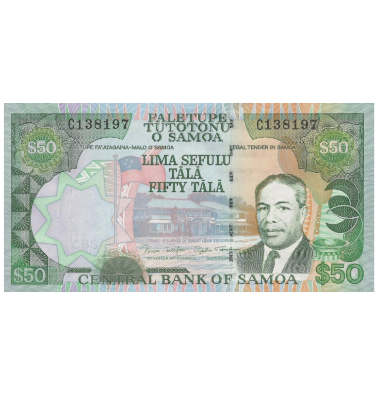 Samoa 50 Tala 2006 ND Pick 36