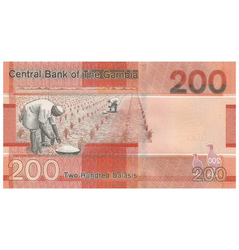 Gambia 200 Dalasis 2019 Pick Nuevo