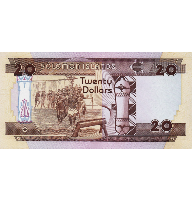 Isla Salomón 20 Dólares 1986 Pick 16a