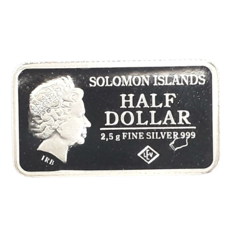 Islas Salomón ½ Dólar 2017 Habana