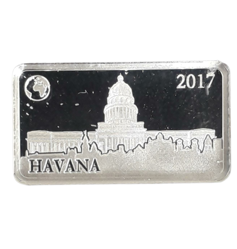 Islas Salomón ½ Dólar 2017 Habana