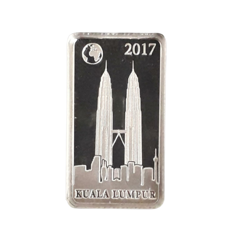 Islas Salomón ½ Dólar 2017 Territorio Federal de Kuala Lumpur