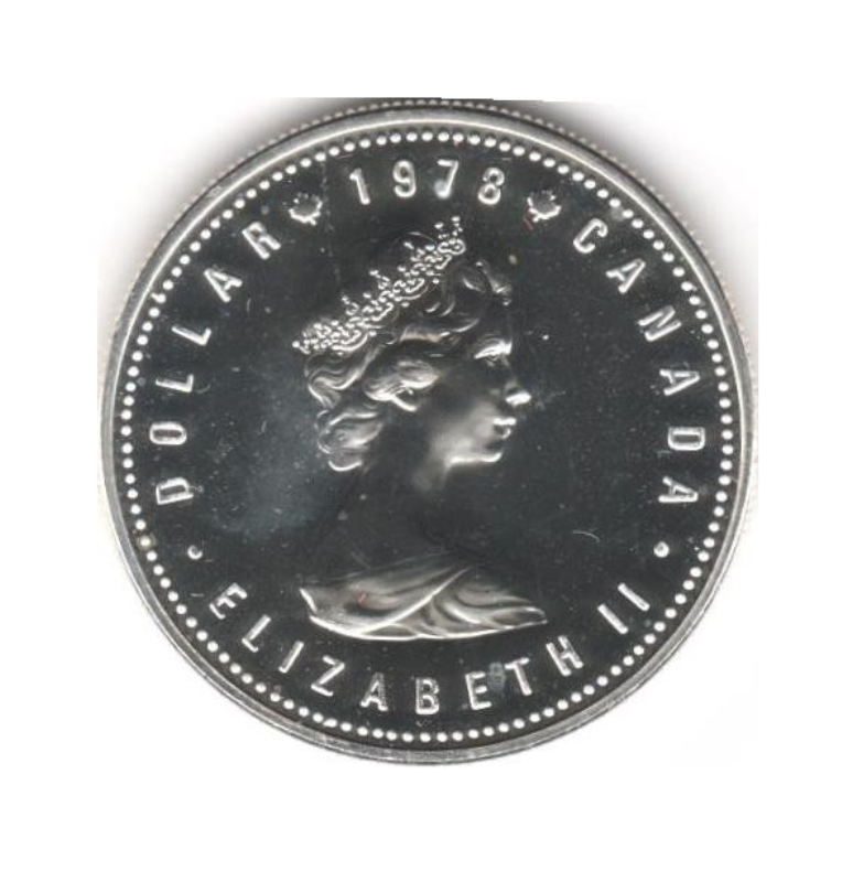 Canadá 1 Dólar, 1978 XI Juegos de la Commonwealth en Edmonton