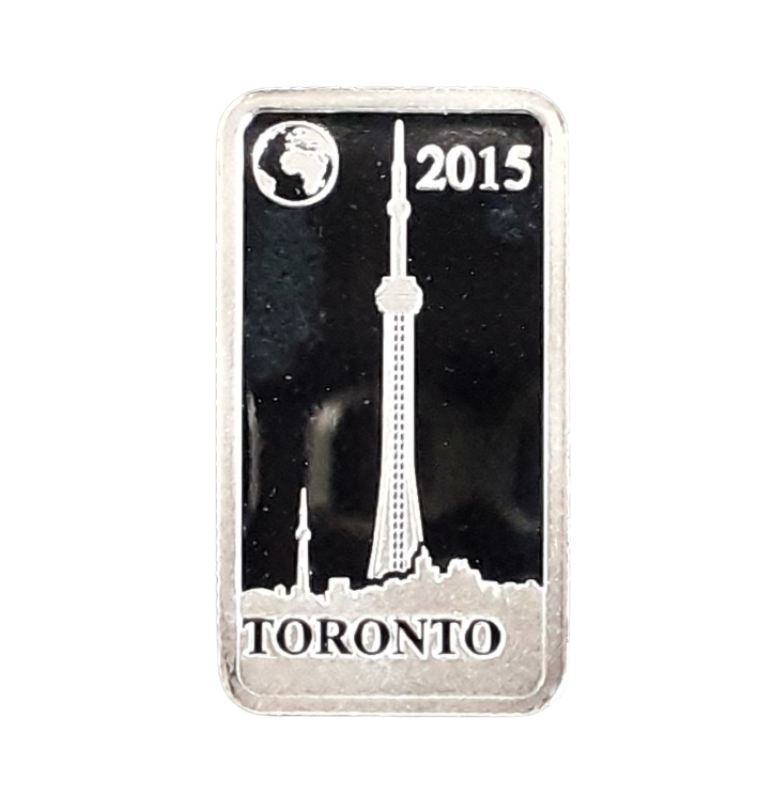Islas Salomón ½ Dólar 2015 Toronto