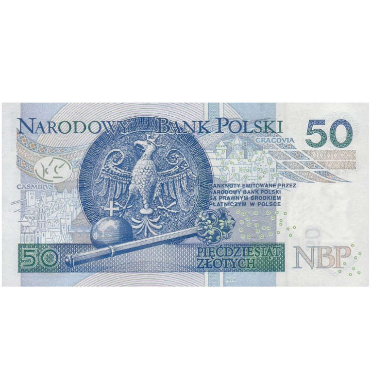 Polonia 50 Zlotych 2012 Pick 185a