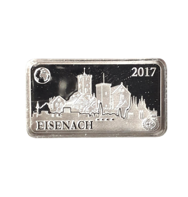 Islas Salomón ½ Dólar 2017 Eisenach