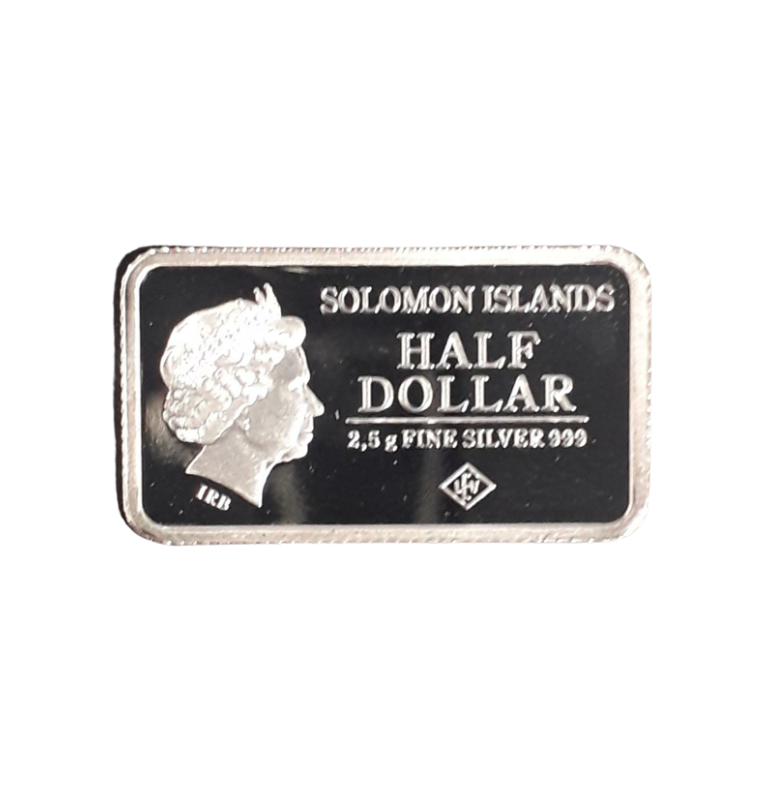 Islas Salomón ½ Dólar 2017 Eisenach