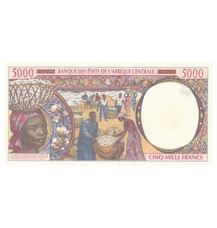 Guinea Ecuatorial 5.000 Francos 2.000 Pick 504NF
