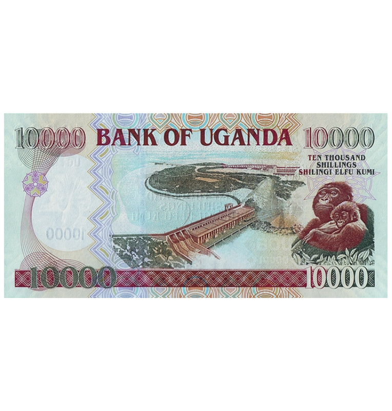 Uganda 10.000 Shillings 2007 Pick 48