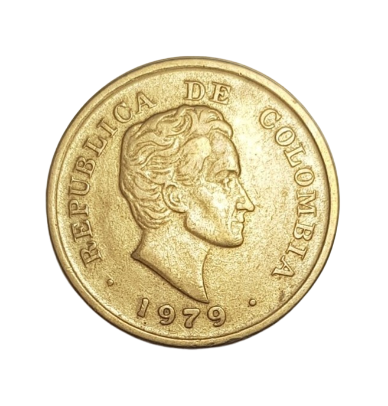 Colombia 25 Centavos 1979 NO UNC