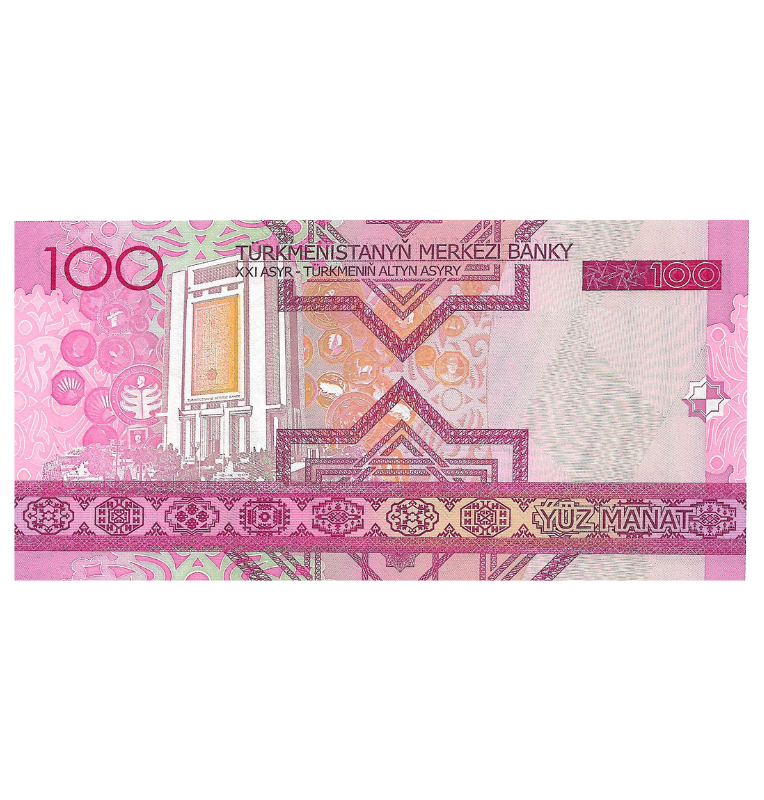 Turkmenistán 100 Manat Pick 18