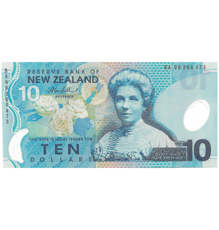 Nueva Zelanda 10 Dólares 2006 Pick 186b Polimero