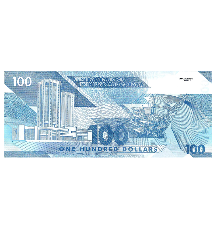 Trinidad y Tobago 100 Dólares 2019 Pick Nuevo Polímero