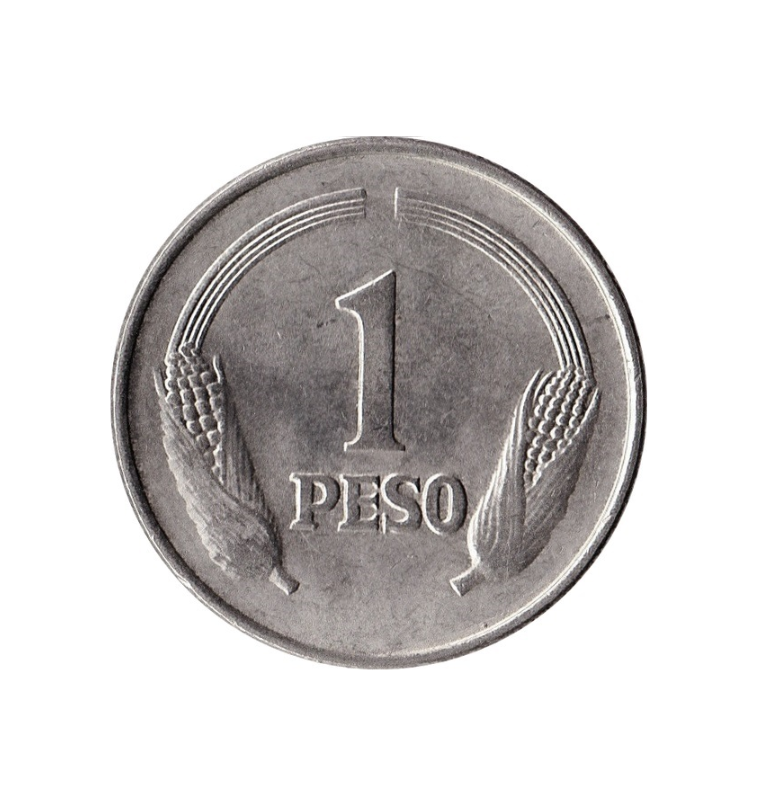 Colombia 1 Peso 1974-1977 NO UNC