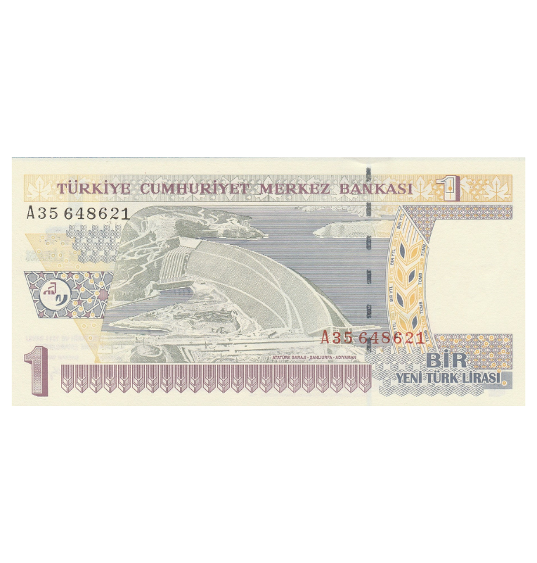 Turquía 1 Lira 2005 Pick 216