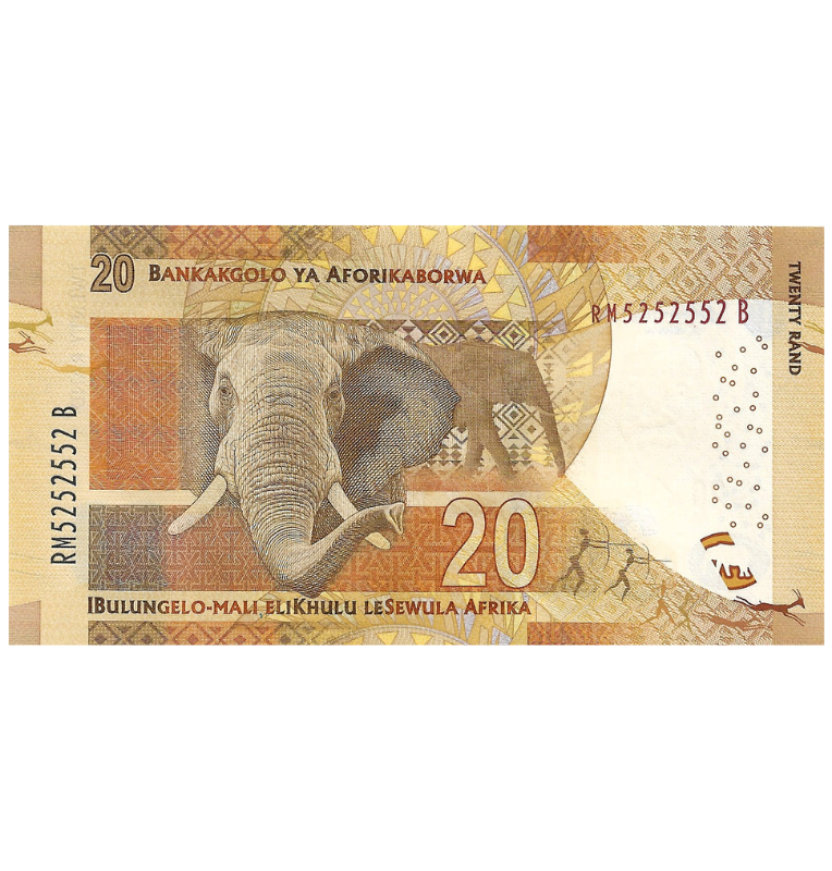 Sudáfrica 20 Rand 2015 ND Pick 139b