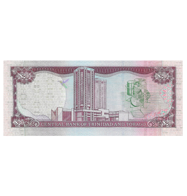 Trinidad y Tobago 20 Dólares 2002 Pick 44a