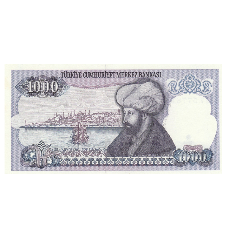 Turquía 1.000 Liras 1986 Pick 196