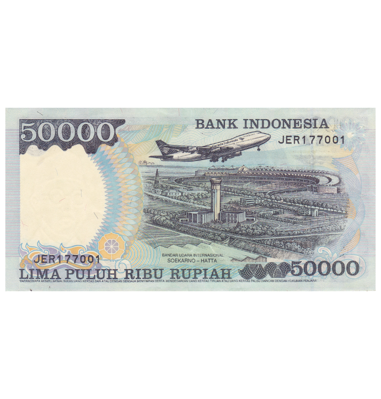 Indonesia 50.000 Rupias 1995 Pick 136