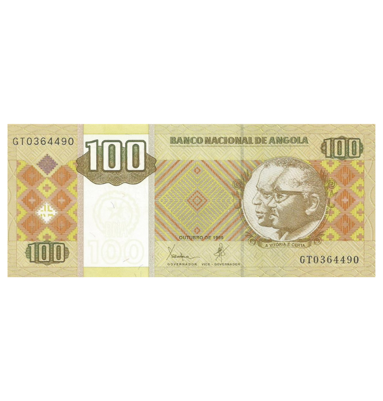 Angola 100 Kwanzas 1999 Pick 147a